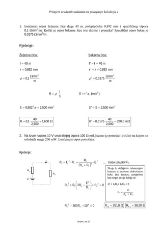 Osnove elektrotehnike