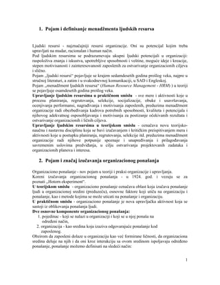 Menadžment ljudskih resursa