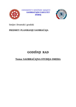 Saobraćajna studija omera