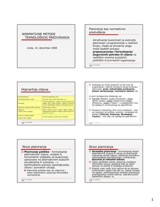 Tehnološko i poslovno predviđanje (4.deo)