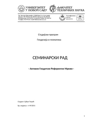 Aktivna geodetska referentna osnova Srbije