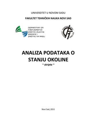 Analiza podataka okoline