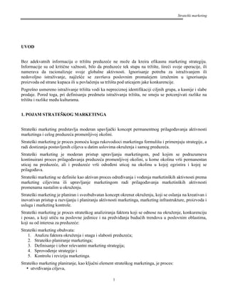 Strateški marketing