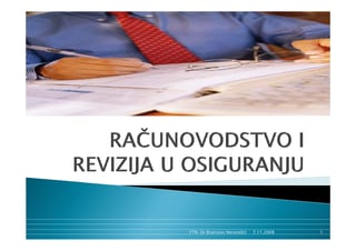Računovodstvo i revizija u osiguranju
