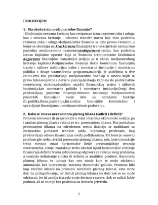 Međunarodne finansije