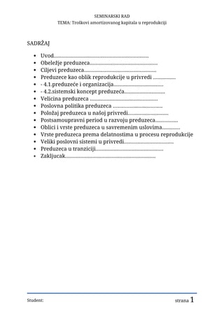 Troškovi amortizovanog kapitala u reprodukciji