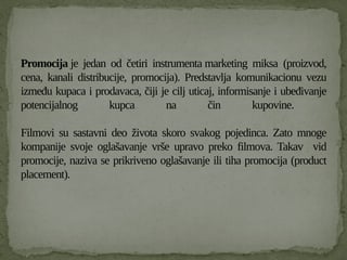 Tiha promocija ili prikriveno oglašavanje