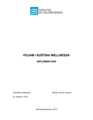 Pojam i suština wellnessa