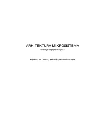 Arhitektura mikrosistema