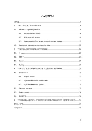 Borbeno vozilo za vatrenu podrsku tenkova