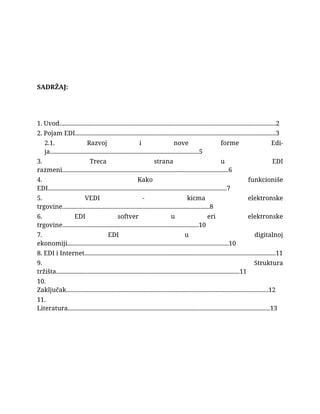 Elektronska razmena podataka EDI