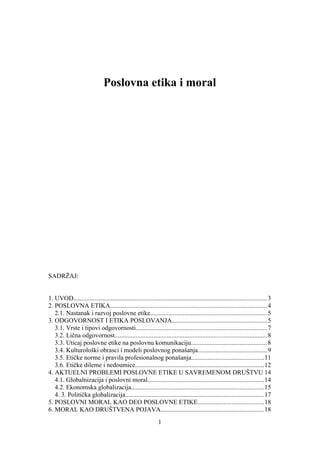 Poslovna etika i moral