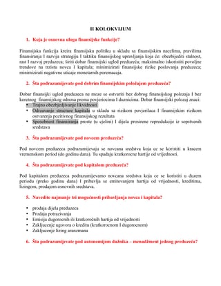 Finansijski menadžment-skripta