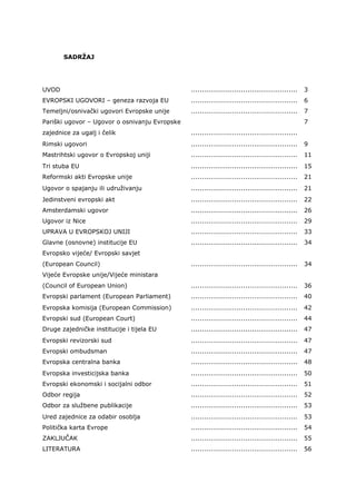 Institucije Evropske Unije