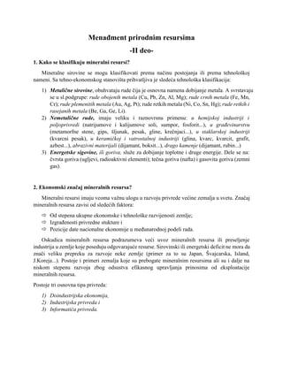 Menadžment prirodnih resursa