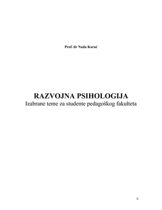 Razvojna psihologija