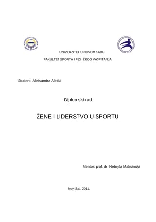 Žene i liderstvo u sportu