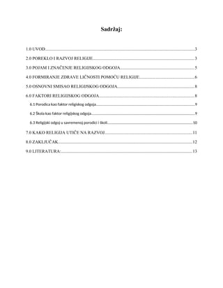 Ekološko obrazovanje