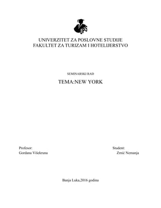 Turističke atrakcije Njujorka