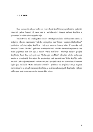 Upravljanje konfliktima