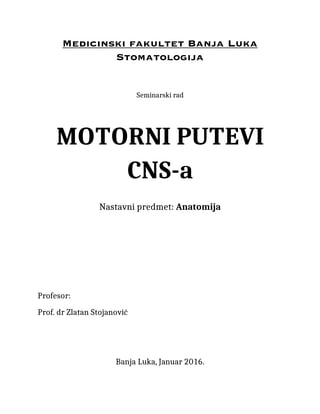 Motorni putevi CNS-a