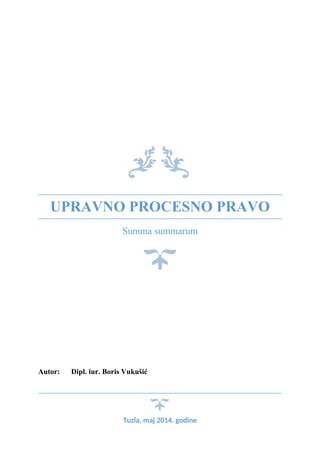 Upravno procesno pravo