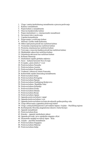 Interkulturni menadžment (skripta 1)
