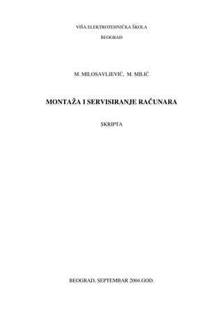 Montaža i servisiranje računara