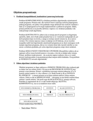 Objektno programiranje