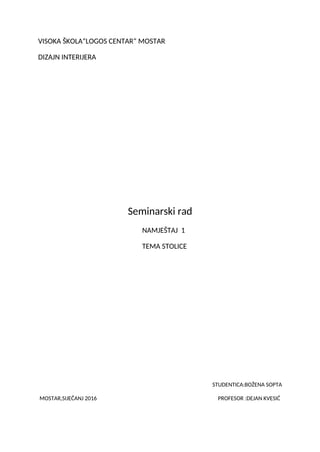 Dizajnerske stolice dvadesetog veka