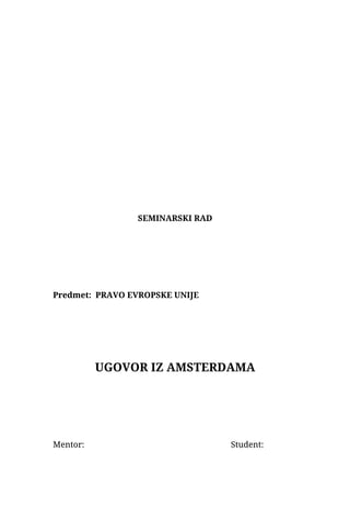 Ugovor iz Amsterdama