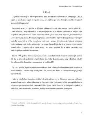 Finansijsko tržište Evropske Unije