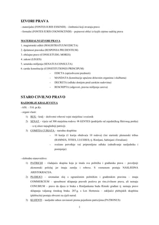 Rimsko pravo – skripta