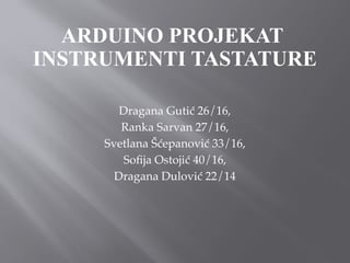 Arduino projekat