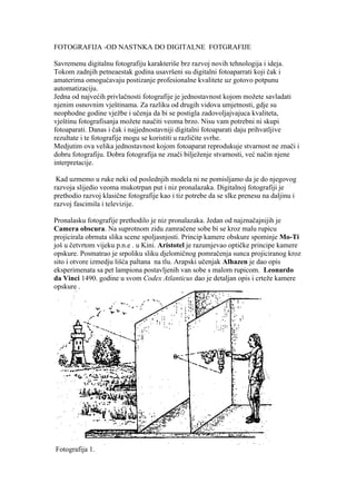 Istorija digitalne fotografije