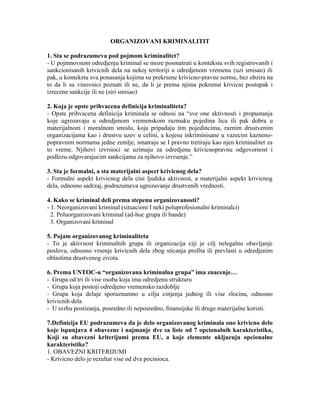 Organizovani kriminal