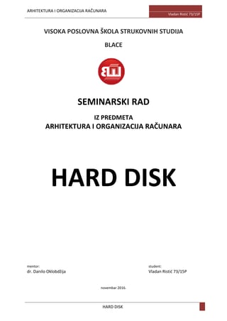 Hard disk (AIOR)