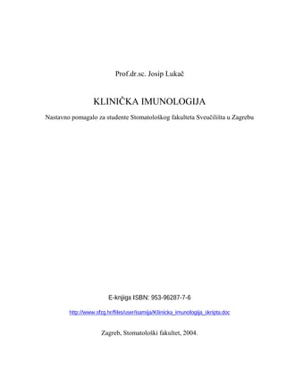 Klinička Imunologija
