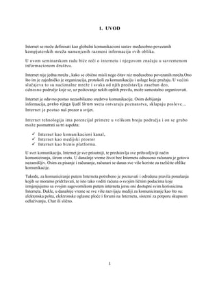 Komunikacija putem interneta