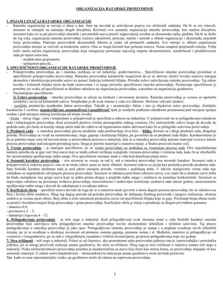 Organizacija ratarske proizvodnje