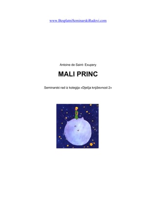 Mali princ