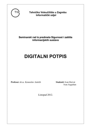 Digitalni potpis