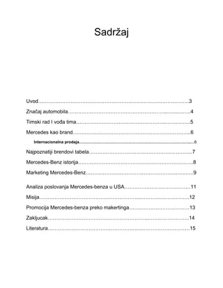 Mercedes-organizacija preduzeća