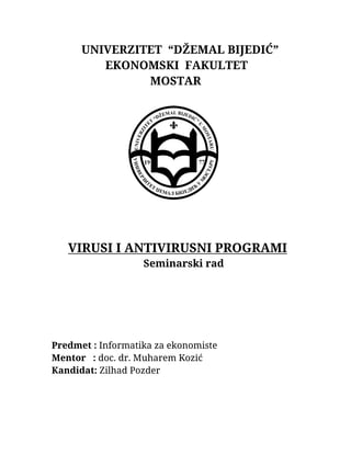 Virusi i antivirusni programi