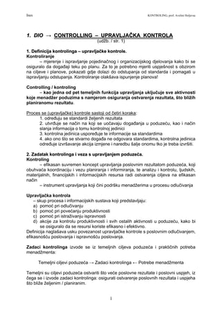 Kontroling u preduzeću