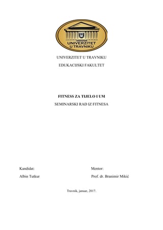 Fitnes i kondiciona sprema