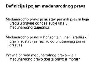 Međunarodno javno pravo