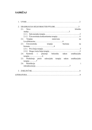 Eradikacija Helicobacter pylori