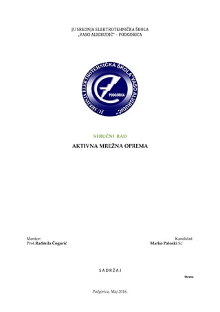 Aktivna mrežna oprema