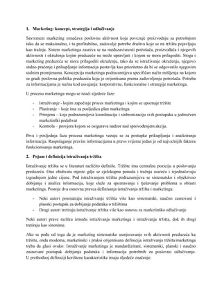 Istraživanje tržišta